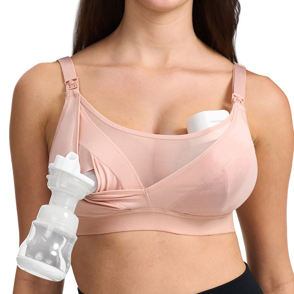 Bamboo - Ultra-Soft & Cool Breeze Pumping & Nursing Bra - HF018