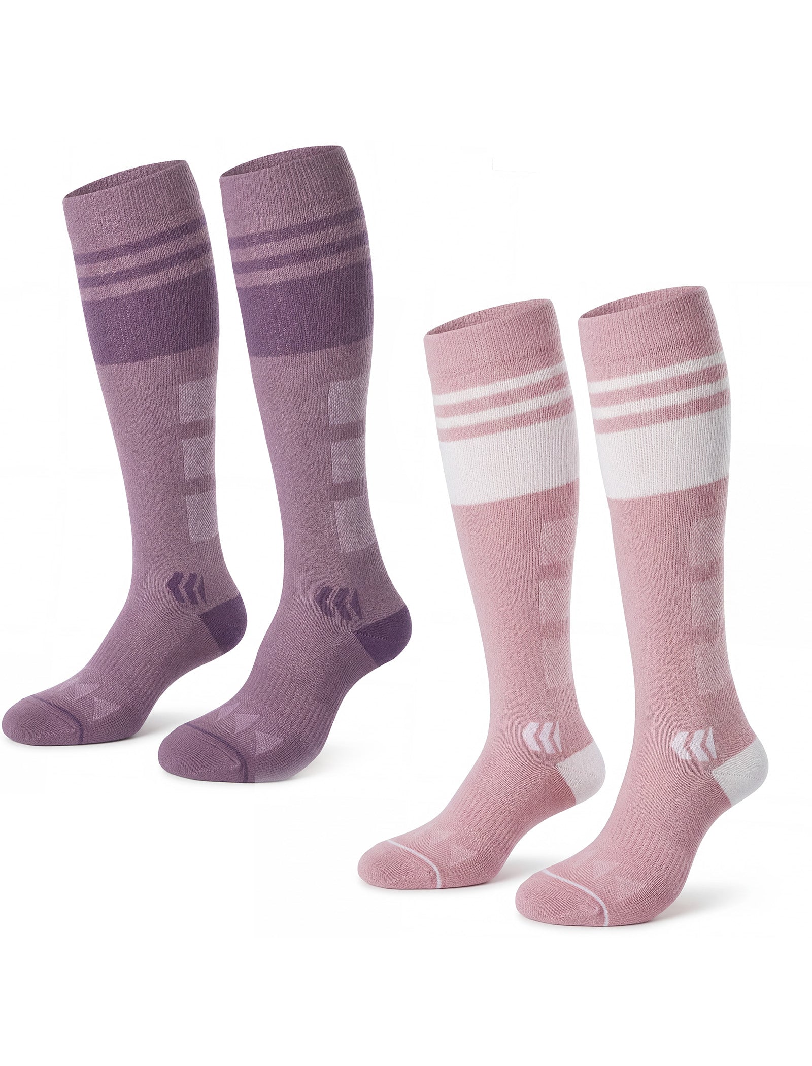 Momcozy Wide Calf Compression Socks 20-30mmHg for Sports 2 Pairs Select S213